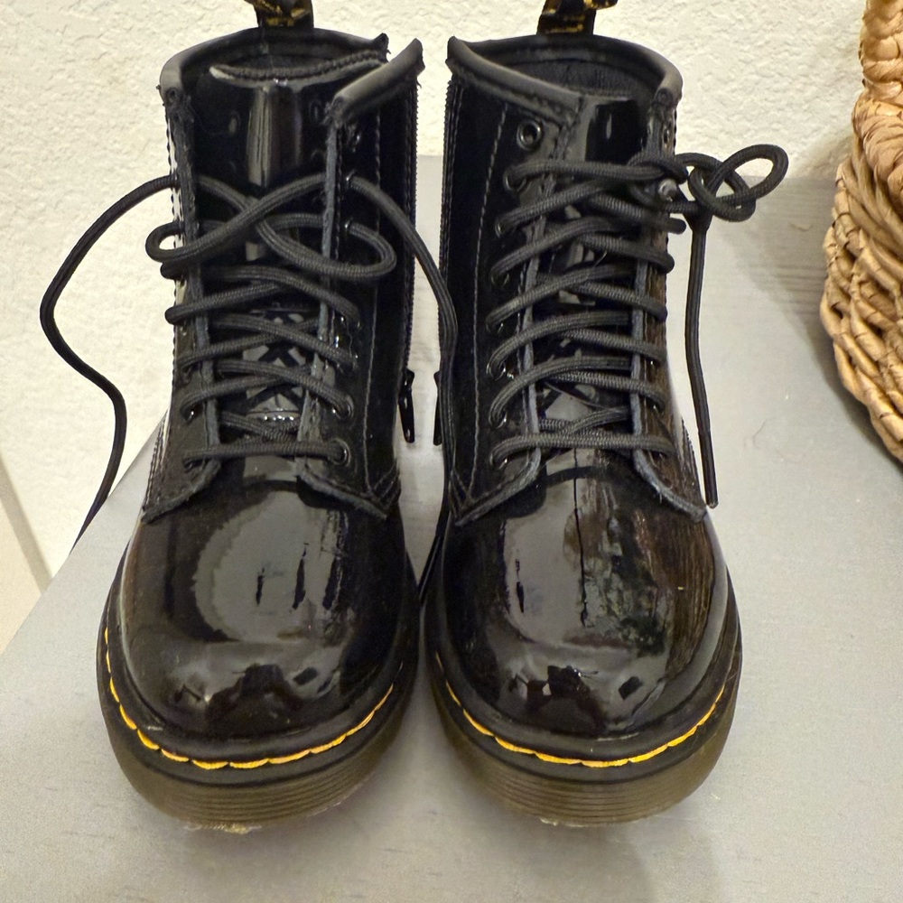Kids Patent Dr. Martens